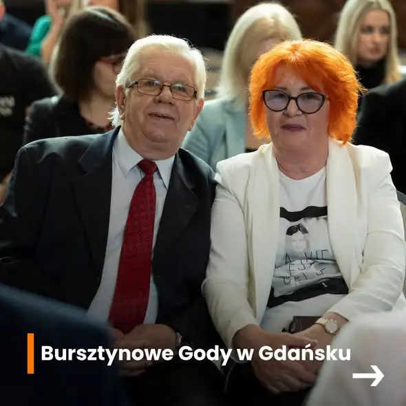 Bursztynowe Gody w Gdańsku – 37 par świętowało 50, 55 i 60 lat małżeństwa